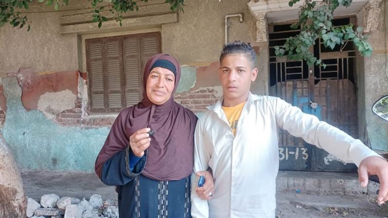 زوجة المجنى عليه