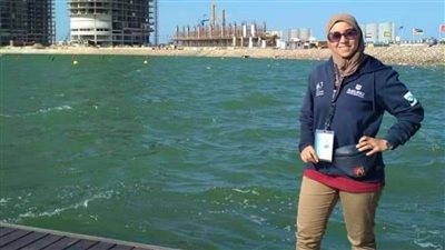 منى محمود أول حكم مصري للكانوي تشارك في تحكيم دورة الألعاب الأولمبية