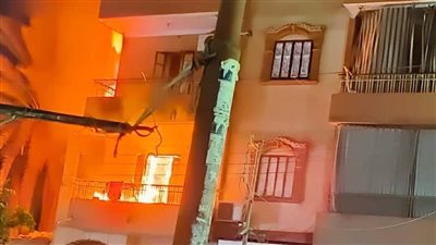 السيطرة على حريق شب في شقتين بمدينة ميت غمر بالدقهلية