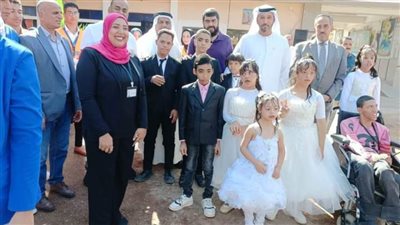 وفد مؤسسة زايد العليا لذوي الهمم يزور مركز التنمية الشبابية بالوادي الجديد