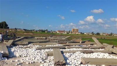 إزالة 67 حالة تعدٍ على الأراضي الزراعية وأملاك الدولة بالبحيرة