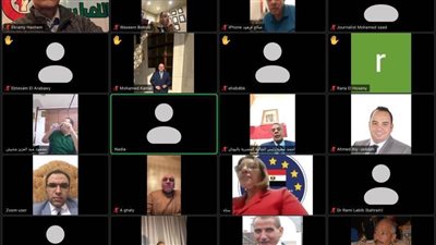 المصريين الأحرار يشارك اجتماع حملة الرئيس السيسي والجاليات بالخارج