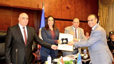 نائب محافظ البحيرة تُكرِّم الدكتور هاني جميعة وكيل وزارة الصحة