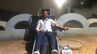 استمرار حملة التبرع بالدم لفلسطين بالوادي الجديد تحت شعار قوتنا في وحدتنا