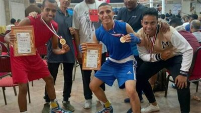 بني سويف  تفوز بذهبيتين والثالث في بطولة الجمهورية للملاكمة