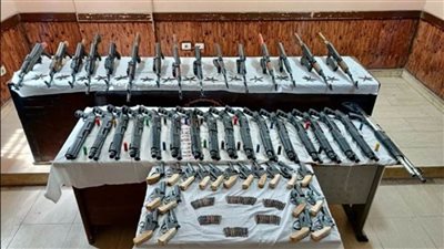 حملات أمنية لضبط تجار المخدرات والأسلحة النارية غير المرخصة بست محافظات