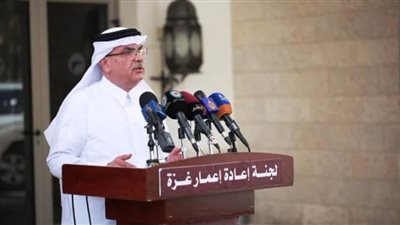 رئيس القطرية لإعمار غزة يستنكر مزاعم إسرائيلية بوجود مبنى يتبع قطر بمجمع الشفاء