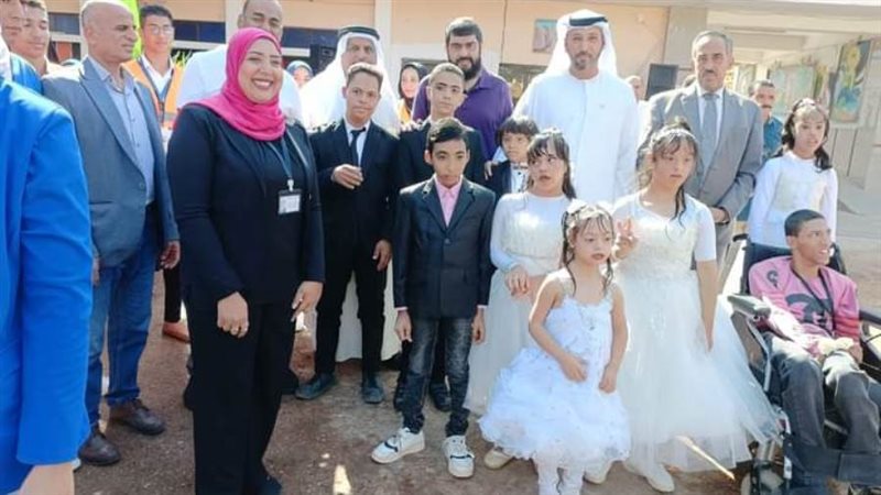 وفد الامارات في زيارة