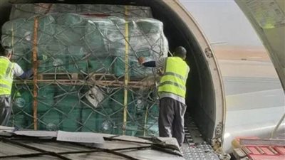 مركز الملك سلمان: إقلاع الطائرة التاسعة من الجسر الجوي السعودي لإغاثة أهالي غزة