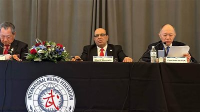 للمرة الثالثة.. شريف مصطفى نائبا لرئيس الاتحاد الدولي للكونغ فو