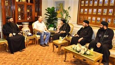 محافظ أسيوط يستقبل وفد مطرانية الأقباط الأرثوذكس بمنفلوط لبحث التعاون والمشاركة المجتمعية