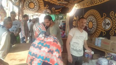 طرح ألف كرتونة غذائية مدعمة ضمن المبادرة الرئاسية 