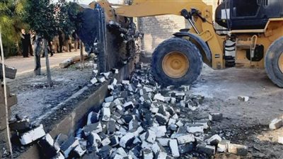 إزالة 46 حالة تعدٍ على الأراضي الزراعية وأملاك الدولة بالبحيرة