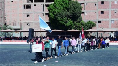 انطلاق المهرجان الرياضي 