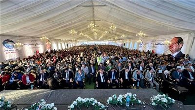 مؤتمر جماهيري حاشد بكفر الشيخ لتأييد المرشح الرئاسي عبدالفتاح السيسي