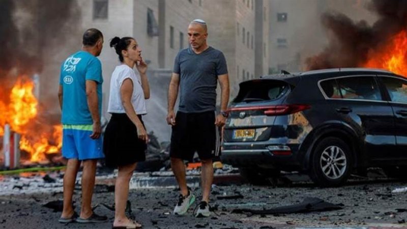 إسرائيليون خلال عملية