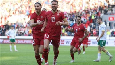صربيا تتأهل ليورو 2024 بتعادلها مع بلغاريا 2 ـ 2