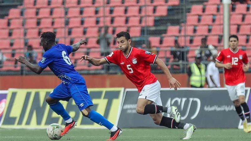 جانب من مباراة مصر