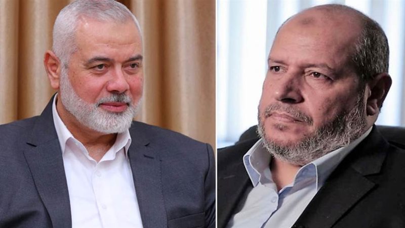 إسماعيل هنية وخليل