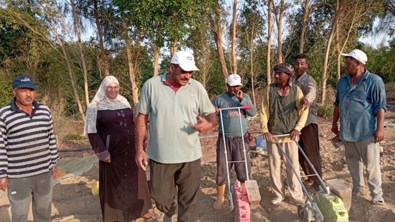 خلال تدريب المزارعين