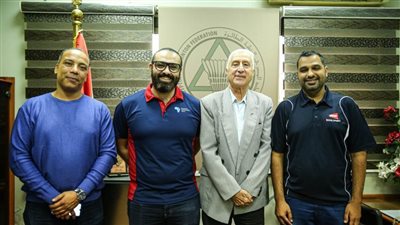 الريشة الطائرة يبحث مع مندوب الاتحاد الدولي خطة التطوير لمدة 4 سنوات