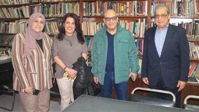 تكريم خيري بشارة وسعيد شيمي بندوة فيلم 