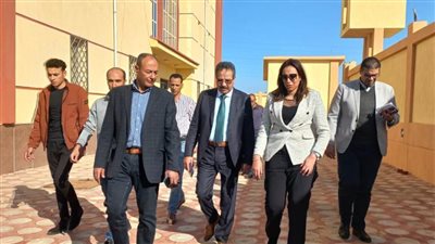 نائب محافظ البحيرة تتفقد وحدة مرور ومدرسة الفكرية بالدلنجات 