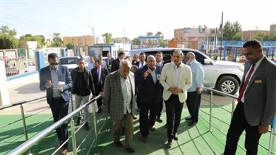 جمال الدين والزملوط يتفقدان مركزي 