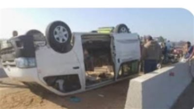 حادث مروري.. مصرع سيدة وإصابة ثلاثة بالقرب من بوابة قرية 