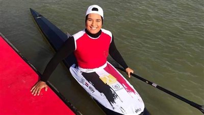 سما فاروق لاعبة الكانوي والكاياك تتأهل لأولمبياد باريس 2024