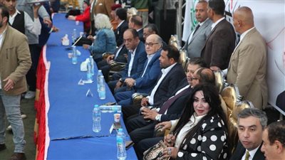 مؤتمر جماهيري حاشد لحزب الغد بالبراجيل لتأييد المرشح الرئاسي عبد الفتاح السيسي