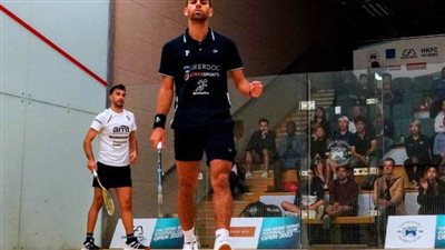 علي أبوالعينين يتوج بلقب بطولة هونج كونج للإسكواش