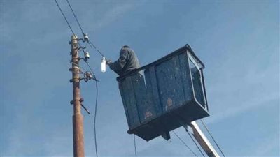 دعم منظومة الإنارة العامة بـ6 مراكز ورفع الإشغالات بالمنيا