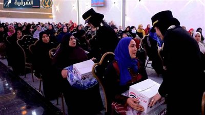 الداخلية تنظم قوافل لتوزيع مساعدات عينية على السيدات في 6 محافظات
