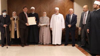 بالصور.. الجائزة التقديرية والأصلية بمسابقة مجمع البحوث الإسلامية لأساتذة جامعة الوادي الجديد