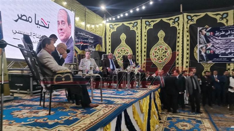 مؤتمر حاشد لدعم المرشح