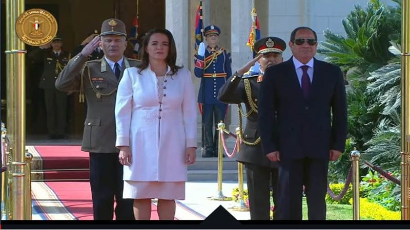 مراسم استقبال رسمية