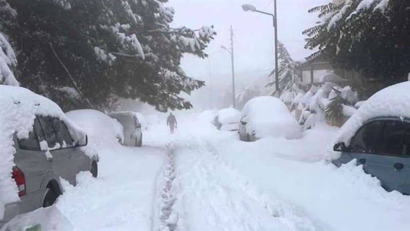 العواصف الثلجية في