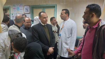 وكيل وزارة الصحة بالبحيرة يتفقد مستشفى إيتاي البارود المركزي