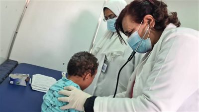 الكشف على 1320 مواطنا في قافلة طبية مجانية بقرية 19 اللحوم بالبحيرة 