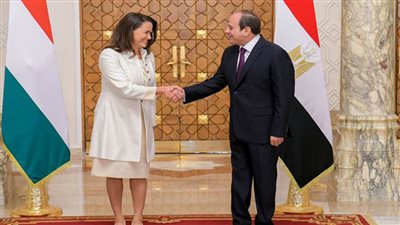 عاجل.. الرئيس السيسي يشيد بعلاقات التعاون الاستراتيجية بين مصر والمجر