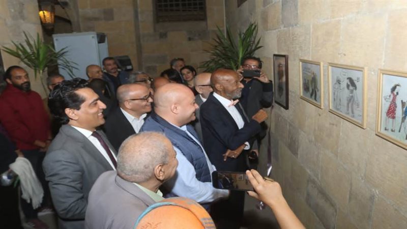 معرض الفنان محمد