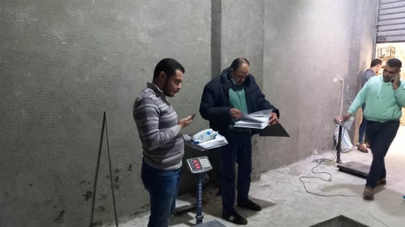 ضبط ٣٤ طن سكر قبل