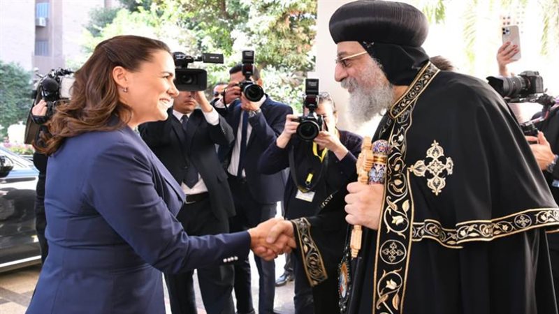 البابا تواضروس يستقبل