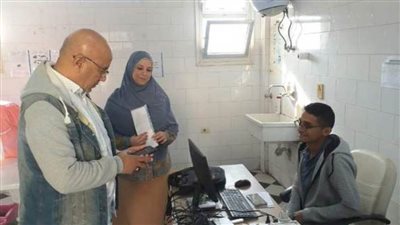 ميكنة المرحلة الأولى من الوحدات الصحية ببني سويف