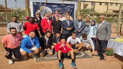 إعلان نتائج بطولة التنس الأرضي للجامعات والمعاهد العليا 