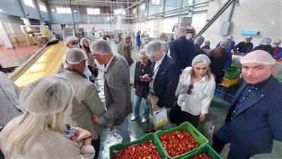 وفد روسي يزور المنطقة الصناعية بالإسكندرية 