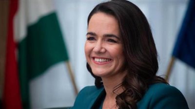 رئيسة جمهورية المجر تدعو إلى المزيد من التعاون مع مصر في كافة المجالات