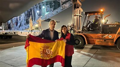 مساعدات طبية من إسبانيا لمصابي غزة تصل مصر