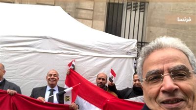 بالصور.. توافد المصريين بفرنسا على لجان الانتخابات الرئاسية المصرية